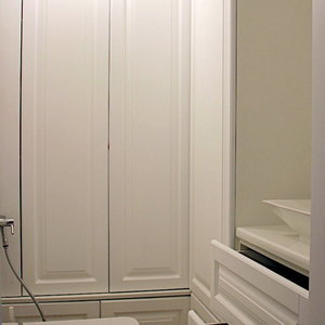 Распашные шкафы МДФ в ванную (1)