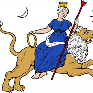 Rhea On Lion