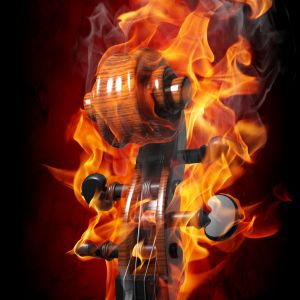 Violin On Fire 5